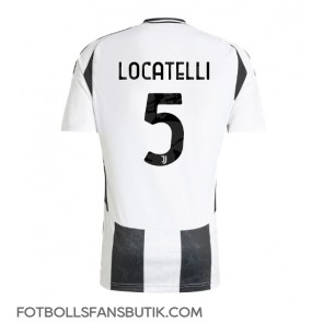 Juventus Manuel Locatelli #5 Replika Hemmatröja 2024-25 Kortärmad